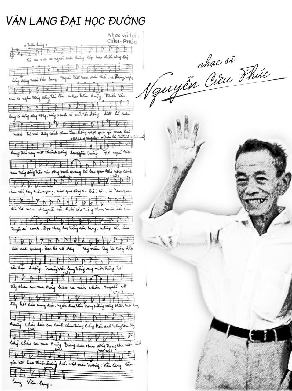 Bài ca truyền thống "Văn Lang Đại học đường"
