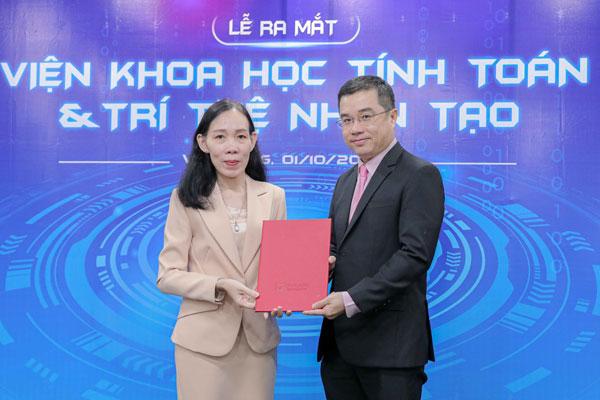 Ra mắt Viện Khoa học tính toán & Trí tuệ nhân tạo Trường Đại học Văn Lang